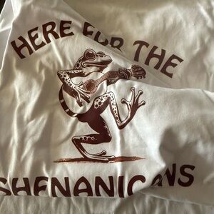 Brown Frog Graphic Reptile T-Shirt